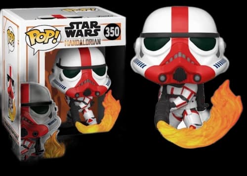 Funko Pop! Star Wars The Mandalorian Incinerator Stormtrooper Figure #350