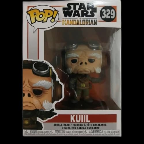Funko Pop! Star Wars The Mandalorian Kuiil Bobble-Head Figure #329
