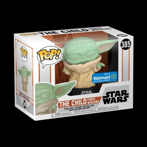 Funko Pop! Star Wars The Mandalorian The Child (Force Wielding) Walmart Exclusive Figure #385