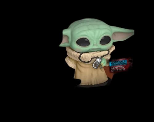 Funko Pop! Star Wars The Mandalorian The Child (with Pendant) Fall Convention Exclusive Figure #398