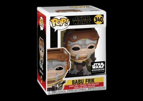 Funko Pop! Star Wars The Rise of Skywalker Babu Frik Smuggler's Bounty Exclusive Figure #340