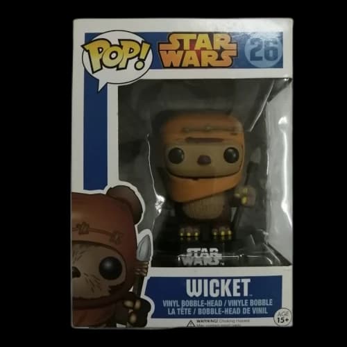 Funko Pop! Star Wars Wicket Bobble-Head Figure #26