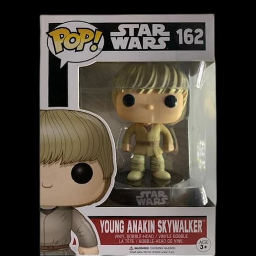 Funko Pop! Star Wars Young Anakin SkyWalker Bobble-Head Figure #162