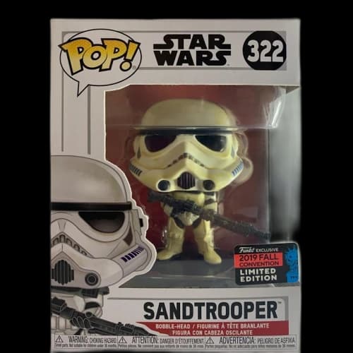 Funko Pop! Stary Wars Sandtrooper Fall Convention Edition Figure #322