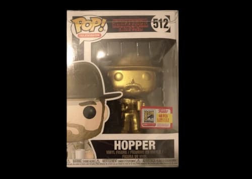 Funko Pop! Stranger Things Hopper (Gold) SDCC Figure #512