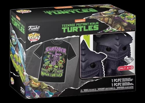 Funko Pop! Tees Teenage Mutant Ninja Turtles Super Shredder (With Tee) Diamond Collection Target Exclusive Figure #1138