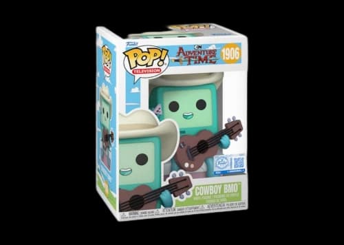 Funko Pop! Television Adventure Time: Cowboy BMO Figure #1906
