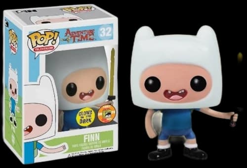 Funko Pop! Television Adventure Time FinnGlow with Sword SDCC Figure #32