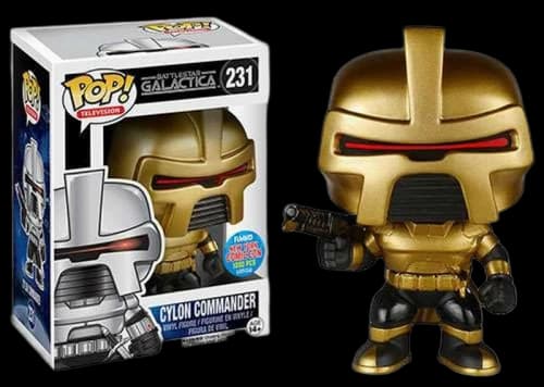 Funko Pop! Television Battlestar Galactica Cylon (Commander) NYCC Figure #231