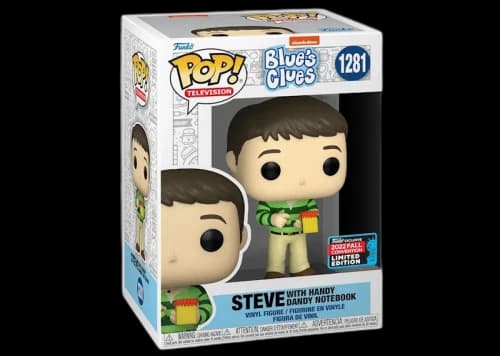 Funko Pop! Television Blue's Clues Steve with Handy Dandy Notebook 2022 Fall Convention Exclusive Figure #1281