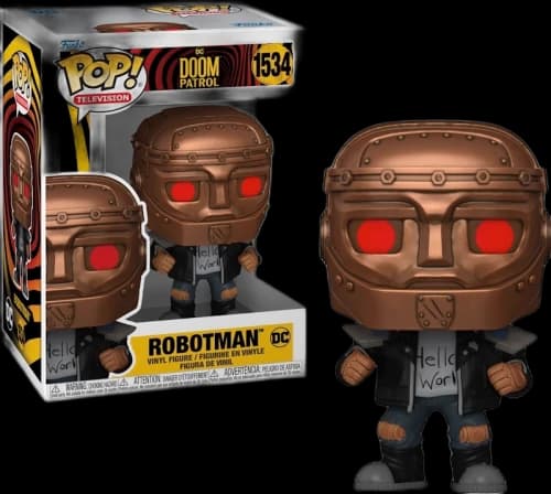 Funko Pop! Television: Doom Patrol Robotman Figure #1534