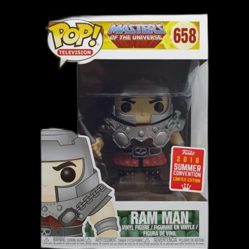 Funko Pop! Television Masters of the Universe Ram Man Summer Convention Figure #658
