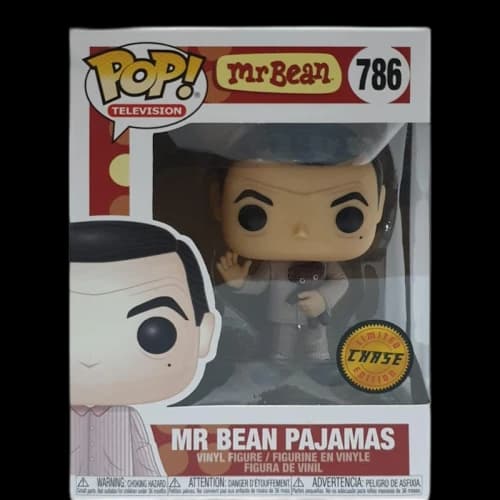 Funko Pop! Television Mr Bean Pajamas (Chase) Figure #786