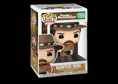 Funko Pop! Television Parks and Recreation Hunter Ron Figure #1150