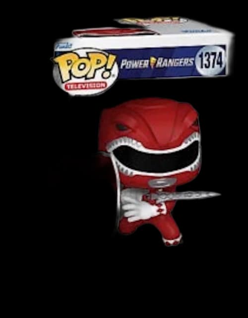 Funko Pop! Television: Power Rangers Red Ranger Figure #1374