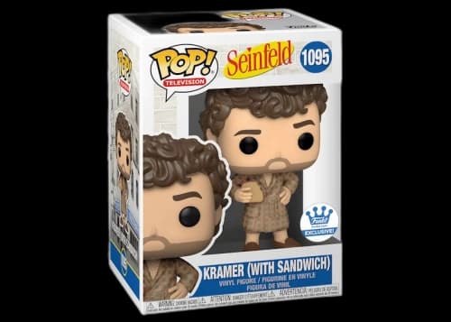 Funko Pop! Television Seinfeld Kramer (with Sandwich) Funko Exclusive Figure #1095