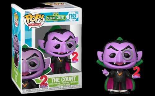 Funko Pop! Television: Sesame Street The Count Figure #1792