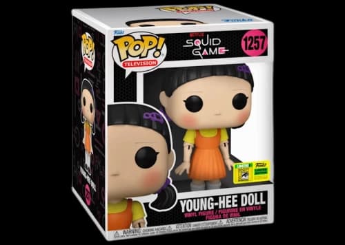 Funko Pop! Television Squid Game Young-Hee Doll 6 Inch 2022 SDCC Exclusive Figure #1257