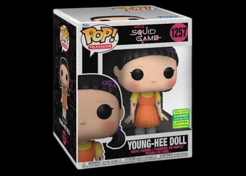 Funko Pop! Television Squid Game Young-Hee Doll 6 Inch 2022 Summer Convention Exclusive Figure #1257