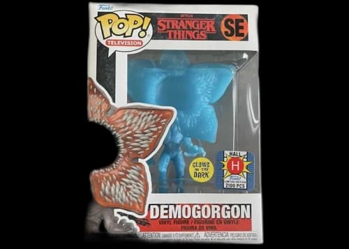 Funko Pop! Television Stranger Things Demogorgon Blue Hall H Exclusive Glow SE (LE 2100)