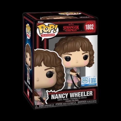 Funko Pop! Television Stranger Things Nancy Wheeler with Shotgun Limited Edition Figure # 1802