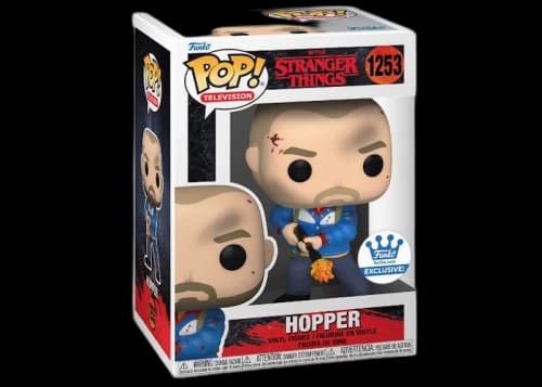 Funko Pop! Television Stranger Things Season 4 Hopper Funko Shop Exclusive Figure #1253
