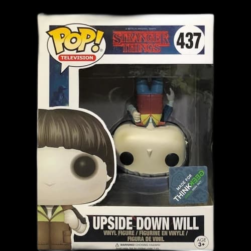 Funko Pop! Television Stranger Things Upside Down Will (Geekthink) Figure #437