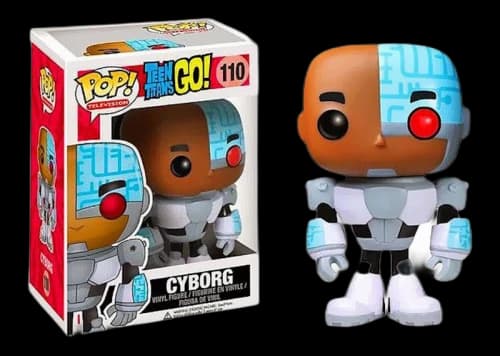 Funko Pop! Television Teen Titans Go! Cyborg Figure #110
