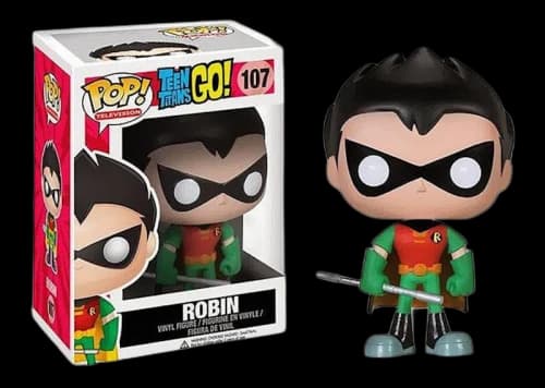 Funko Pop! Television Teen Titans Go! Robin Figure #107