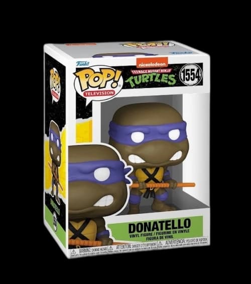 Funko Pop! Television: Teenage Mutant Ninja Turtles Donatello Figure #1554