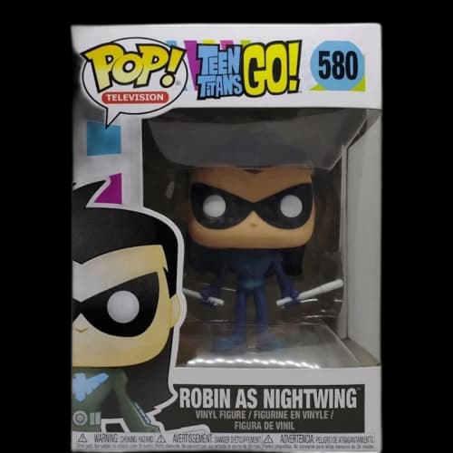 Funko Pop! Television Teens Titans Go! Robin as Nightwing Figure #580