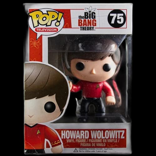 Funko Pop! Television The Big Bang Theory Howard Wolowitz Figure #75