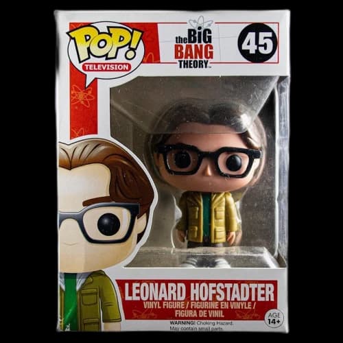Funko Pop! Television The Big Bang Theory Leonard Hofstadter Figure #45