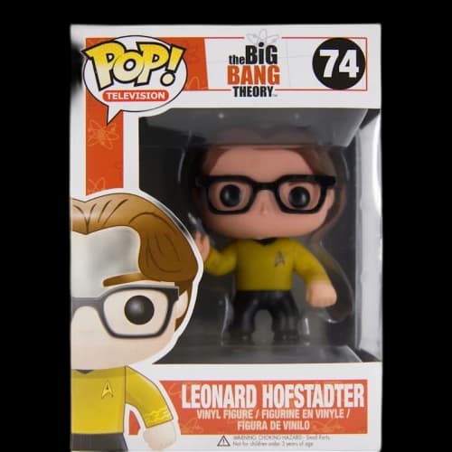 Funko Pop! Television The Big Bang Theory Leonard Hofstadter (Star Trek) Figure #74