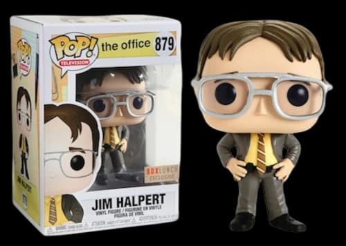 Funko Pop! Television The Office Jim Halpert As Dwight Schrute Box Lunch Exclusive Figure #879