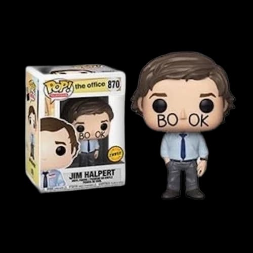 Funko Pop! Television: The Office Jim Halpert (Chase) Figure #870