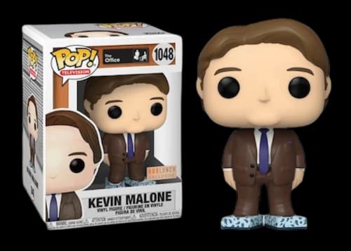 Funko Pop! Television The Office Kevin Malone With Tissue Box Shoes Box Lunch Exclusive Figure #1048