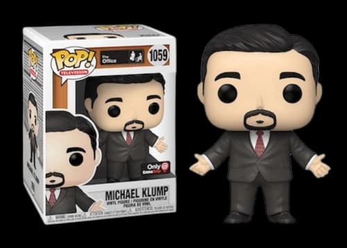 Funko Pop! Television The Office Michael Klump Gamestop Exclusive Figure #1059