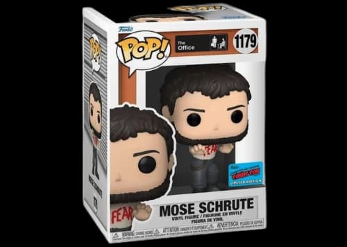 Funko Pop! Television The Office Mose Schrute 2021 NYCC Exclusive Figure #1179