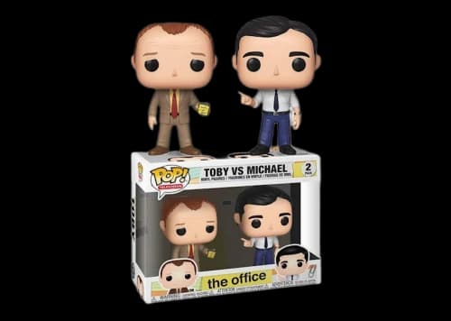Funko Pop! Television The Office Toby vs. Michael 2 Pack