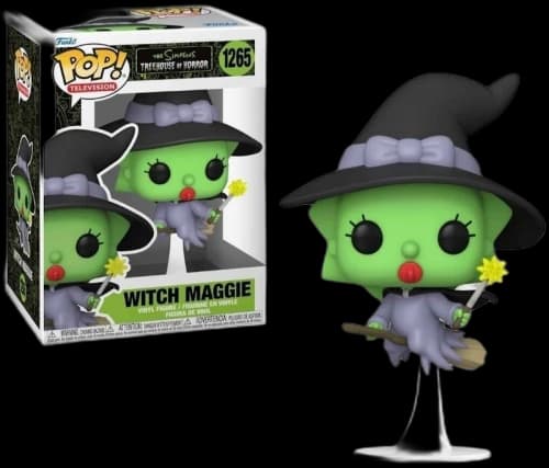 Funko Pop! Television: The Simpson Treehouse Of Horror Witch Maggie Figure #1265