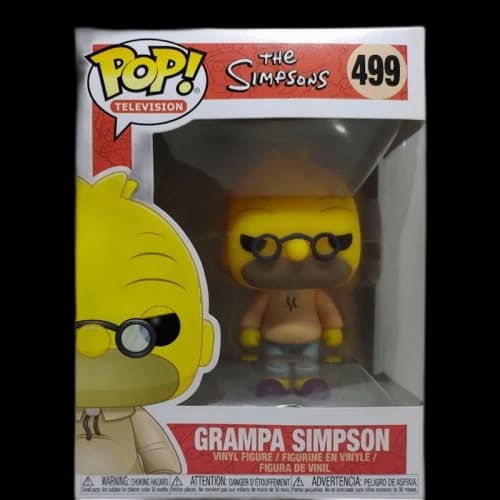 Funko Pop! Television The Simpsons Grampa Simpson Figure #499