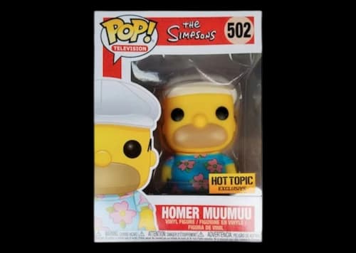 Funko Pop! Television The Simpsons Homer Muumuu Hot Topic Exclusive Figure #502