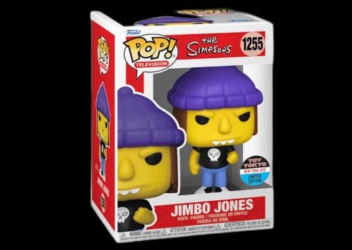 Funko Pop! Television The Simpsons Jimbo Jones 2022 NYCC Toy Tokyo Exclusive Figure #1255