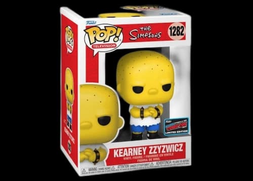 Funko Pop! Television The Simpsons Kearney Zzyzwicz 2022 NYCC Exclusive Figure #1282