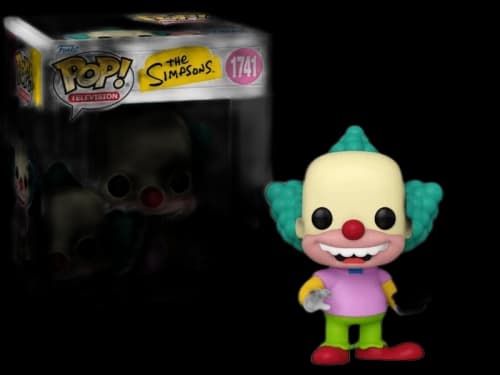 Funko Pop! Television: The Simpsons Krusty with Mr. Teeny Figure #1741