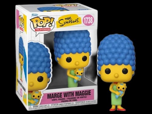 Funko Pop! Television: The Simpsons Marge with Maggie Figure #1738