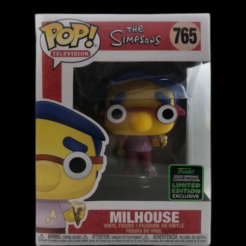 Funko Pop! Television The Simpsons Milhouse Spring Convention Figure #765