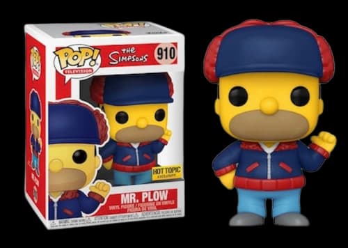 Funko Pop! Television The Simpsons Mr. Plow Homer Simpson Hot Topic Exclusive Figure #910