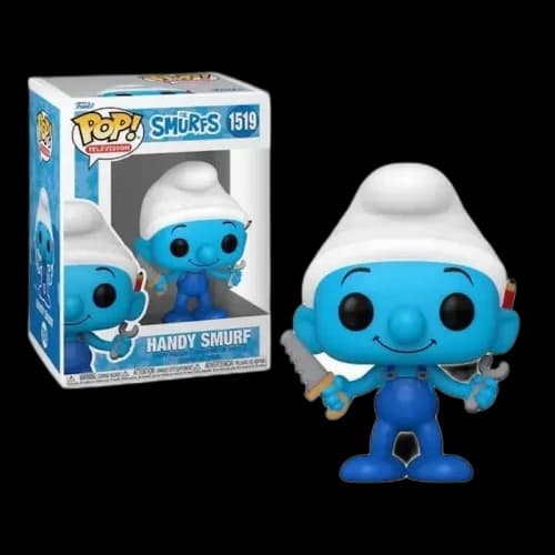 Funko Pop! Television: The Smurfs Handy Smurf Figure #1519